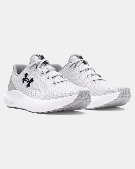 Men's UA Surge 4 Running Shoes in White image number 3